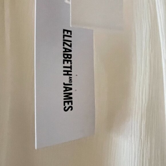 Elizabeth and James white blouse size L - Picture 2 of 8